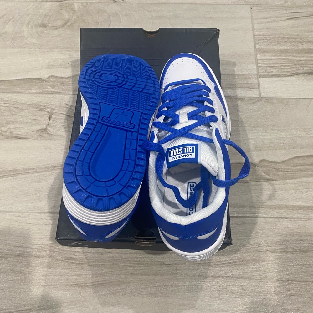 Converse All Star Men's Blue White Sneaker
Unisex Men’s 10 1/2 & Women’s Size 12 - Picture 7 of 8